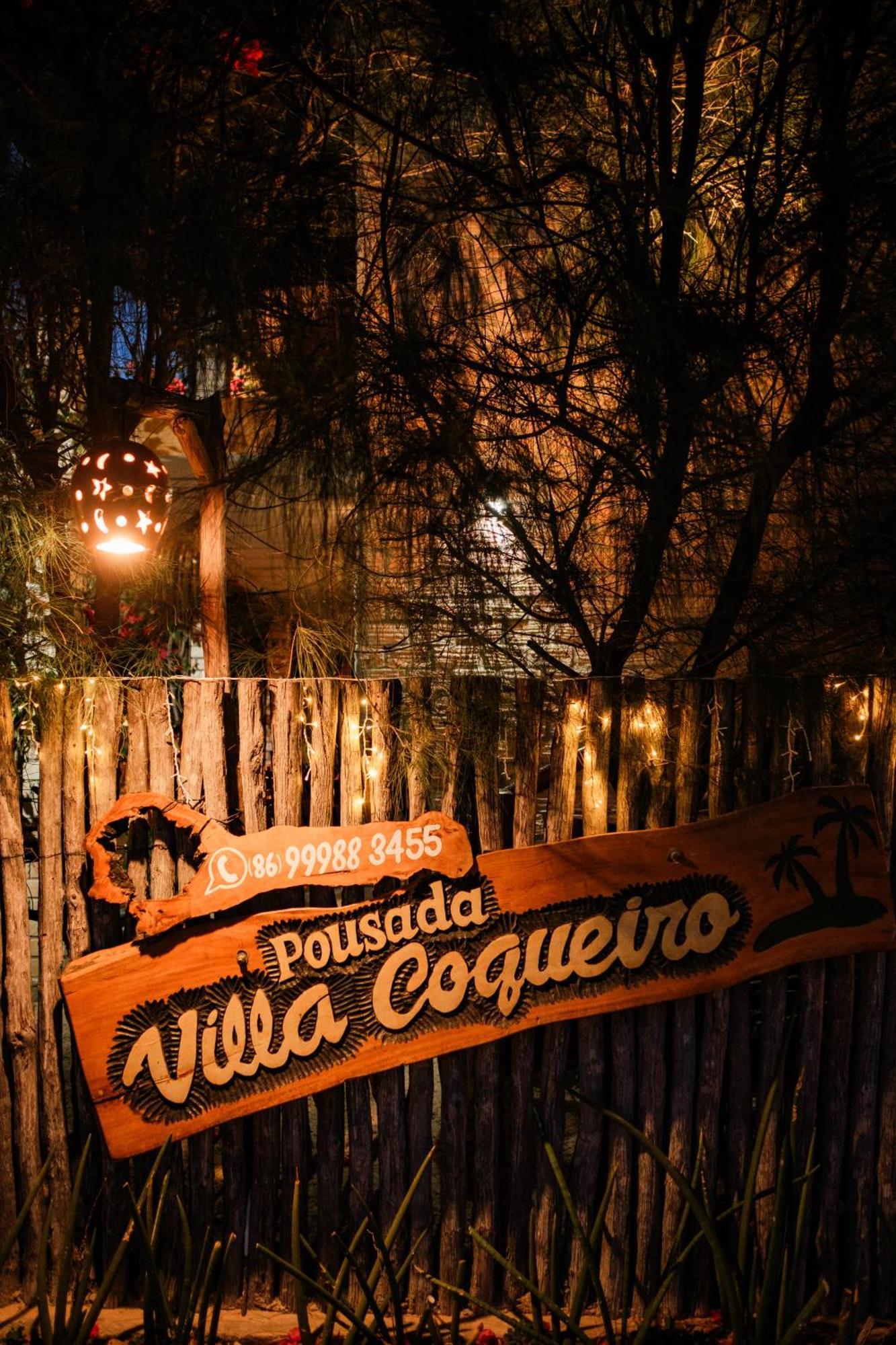 Pousada Villa Coqueiro Luís Correia Kültér fotó